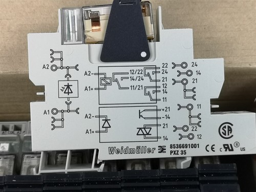 10x Weidmüller PRZ 24VdcLD2CO Coupleur à Relais 8530701001 - Photo 4 sur 5