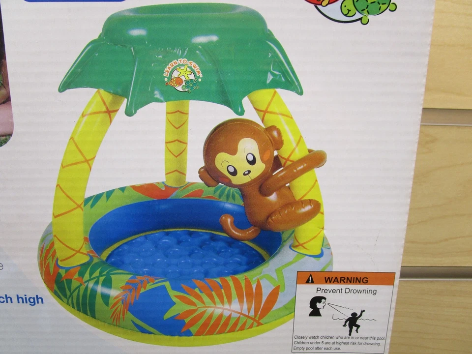 Pool Master Go Bananas Monkey Pool #81610 - Image 3 of 3