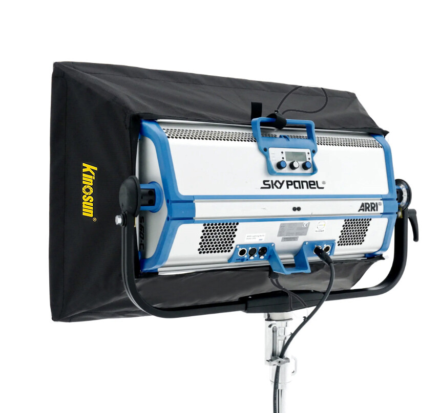 KinoSun Softbox & Grid rectangle 90x60cm SnapBag for Arri