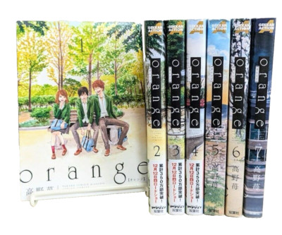 Orange Vol.1-7 Complete set Comic Manga Ichigo Takano Japanese language Used