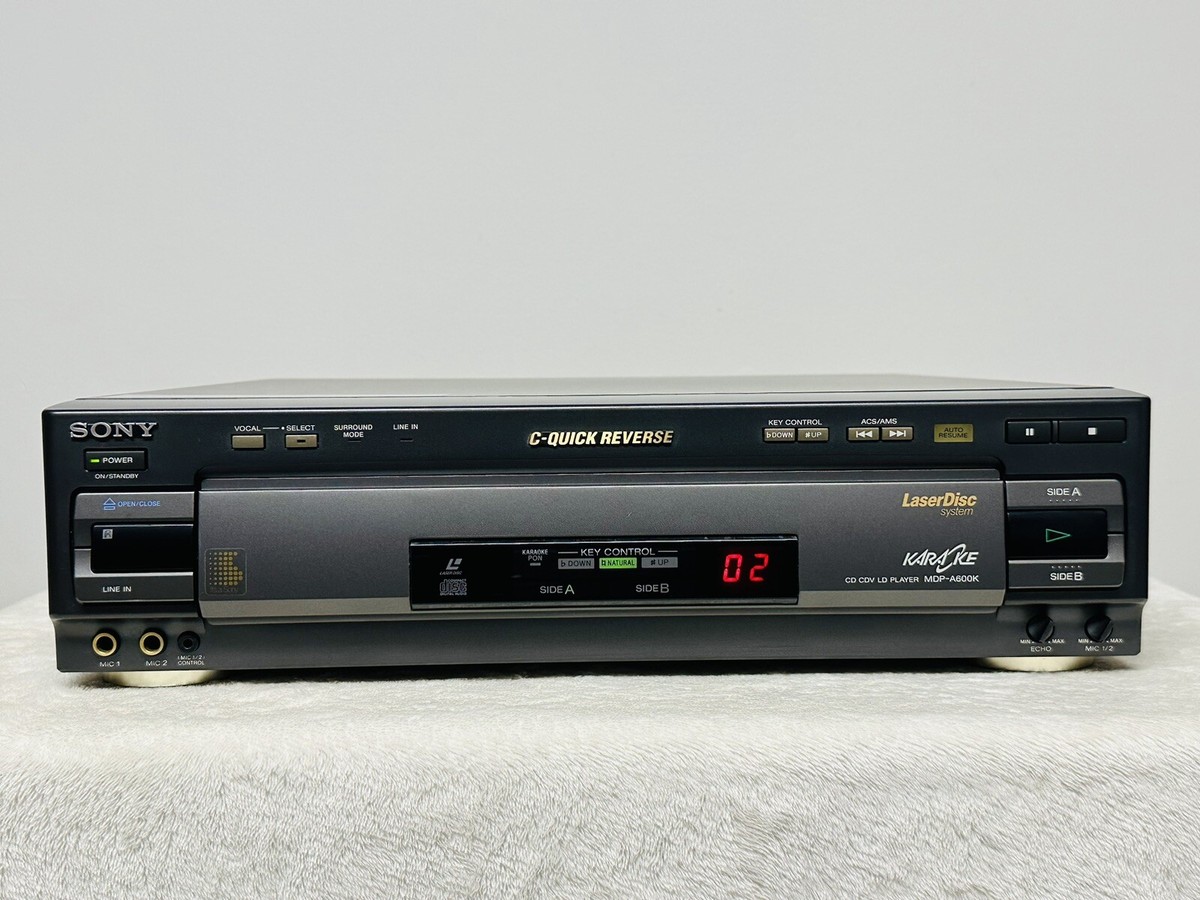 240V Laserdisc Player LD Laser Disc Deck Sony MDP-A600K | eBay 240V Laserdisc Player LD Laser Disc Deck Sony MDP-A600K | eBay
