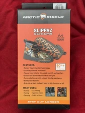 ArcticShield Slippaz Warm Hunting Slipper Camo  XL - Mens 9-10 Womens 11