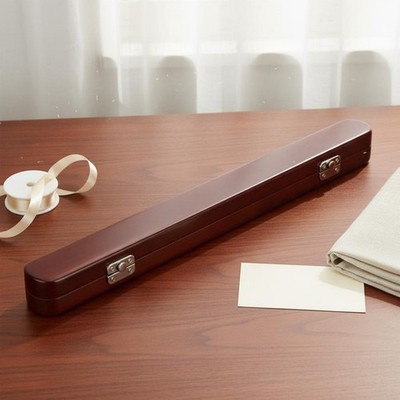 Wooden with Box Comfortable Grip Wooden Box Refined-Texture