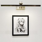 Hand Drawn (Not a Print) Asuka Langley Evangelion Framed Pen & Ink Art Drawing