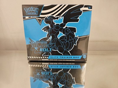 Pokémon TCG - Black Bolt Elite Trainer Box (ETB) Neu & Sealed - In Hand    