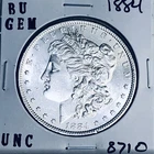 1884 BU GEM MORGAN SILVER DOLLAR UNC MS+++ U.S. MINT RARE COIN 8710