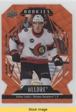 2022 Upper Deck Allure Rookies Orange Slice Die-Cut Viktor Lodin #148 READ 14bn