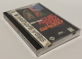 Road & Track Presents Need for Speed Sega Saturn OEM Case Art & Manual Only Read