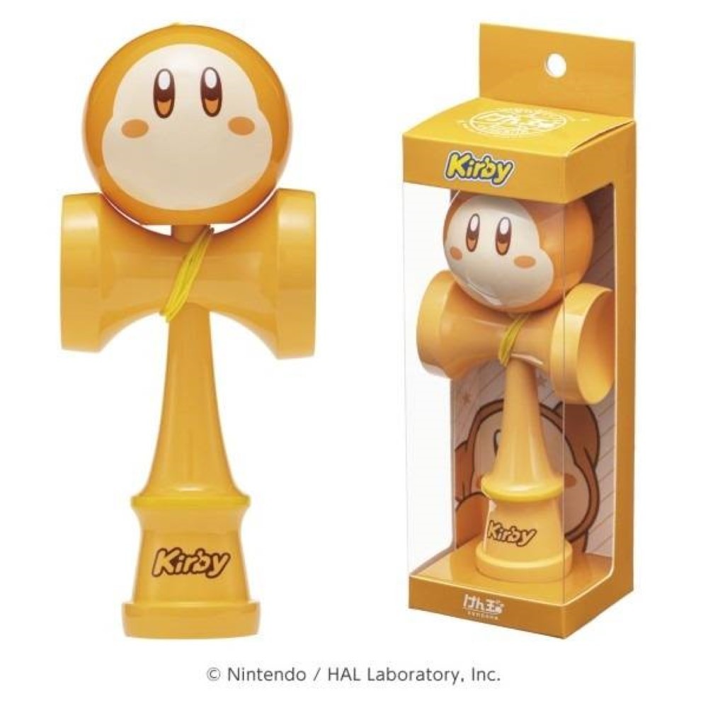 Kendama Waddle Dee Kirby jeu d'adresse en bois pour animer vos soirées