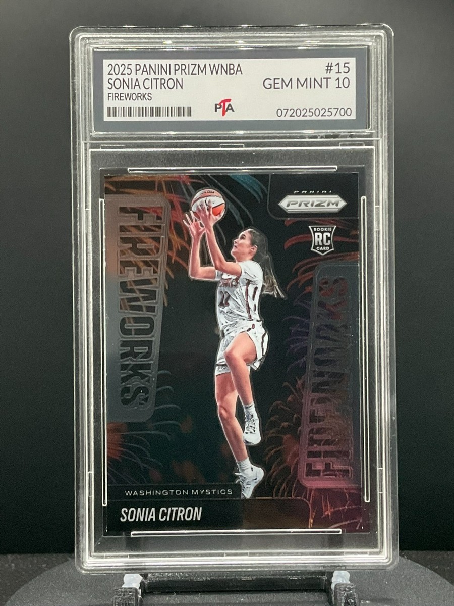 2025 Panini Prizm WNBA - Fireworks Sonia Citron #15 (RC) for sale
