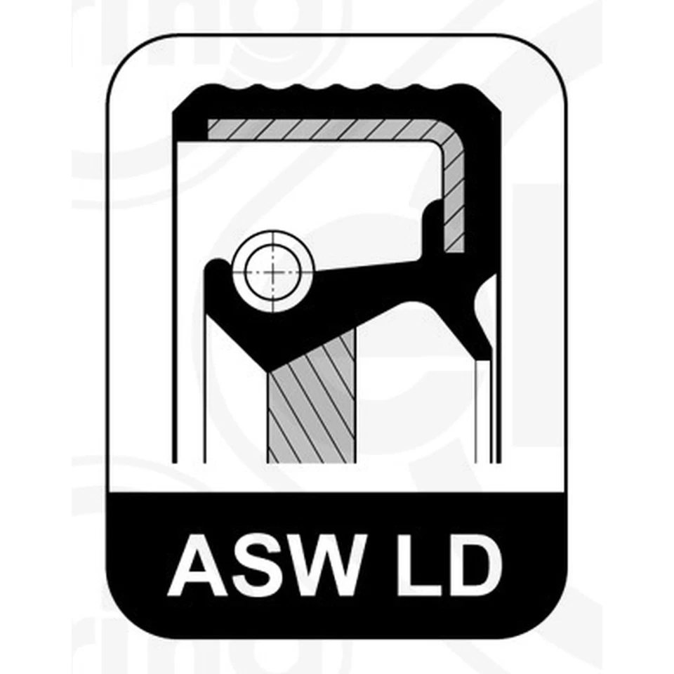 1x ORIGINAL® Elring Wellendichtring, Kurbelwelle für Opel VIVARO A Kasten - Bild 2 von 4