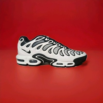 Nike Air Max Plus Drift White Black Synthetic Sneakers FD4290-101 Men s Low Top