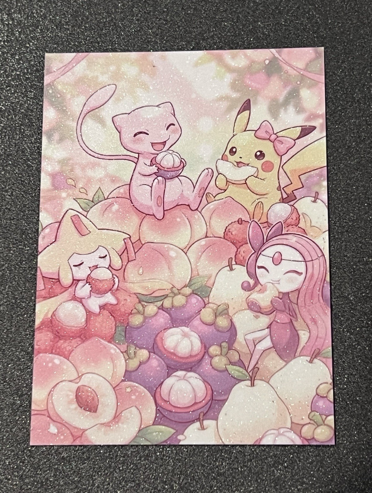 Pokémon TCG custom Art Card featuring Mew Pikachu Rayquaza and more