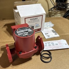 BELL & GOSSETT B&G 103251 NRF-22 Pump 1/25hp Red Fox Circulator