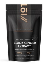 Black Ginger Extract 1950mg &ndash; High Strength 4% 1 count (Pack of 90)