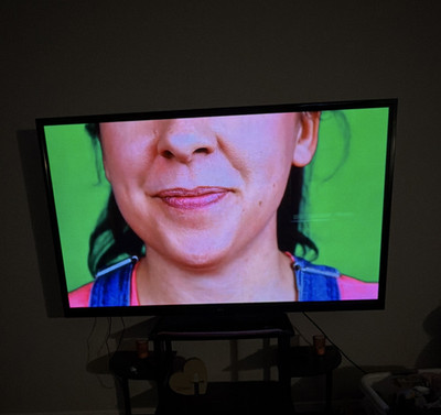 LG 60in LED Flat Screen TV 720p HD Black Model LG TV