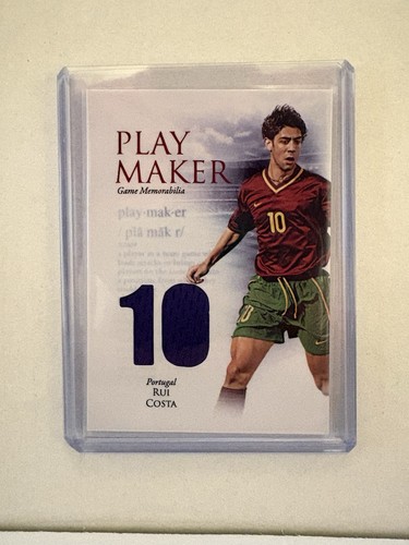 2025 Futera Unique Rui Costa Portugal Game Worn Play Maker Memorabilia #PM01