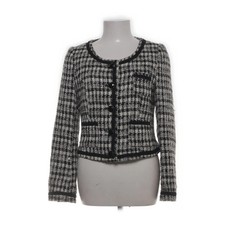 KappAhl, Blazer, Größe: 38, Schwarz/Weiß #Sa5