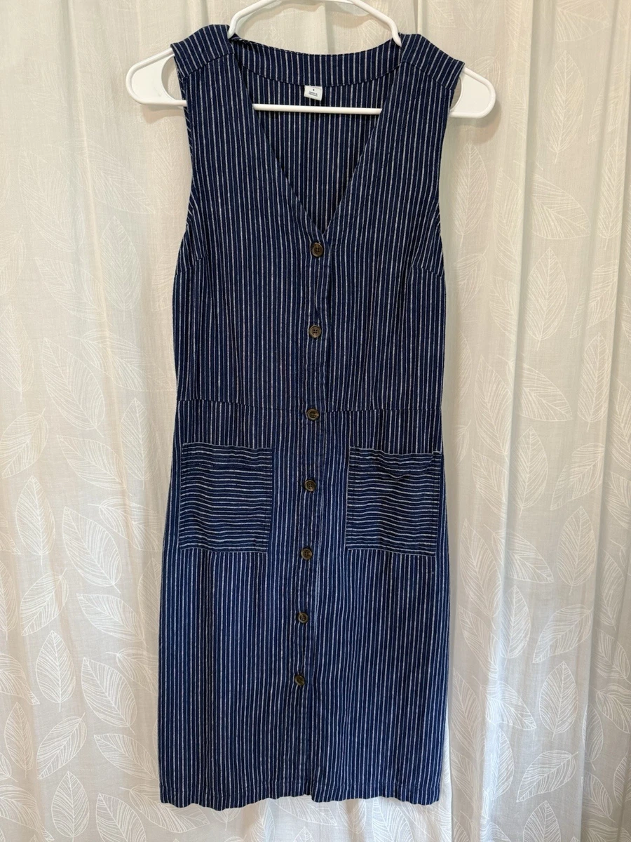 Old Navy Linen Casual Striped Dresses for Women for sale | eBay