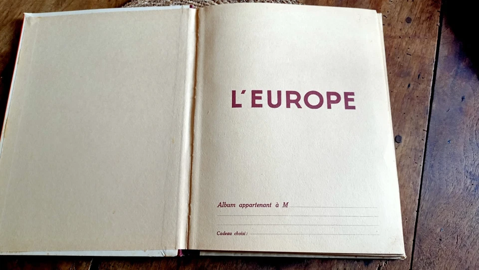 Ancien album Europe édité par le chocolat Pupier. Complet ,bon état . - Photo 4/4