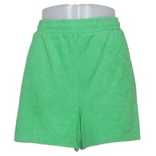 H&M, Pyjamashorts, Größe: L, Grün, Baumwolle/Polyester, Einfarbig, Frottee #NuX