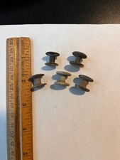 5 Brass Cavalry Sword Belt Rivets dug @ Old Camp Grant Arizona 1860s Apache Wars
