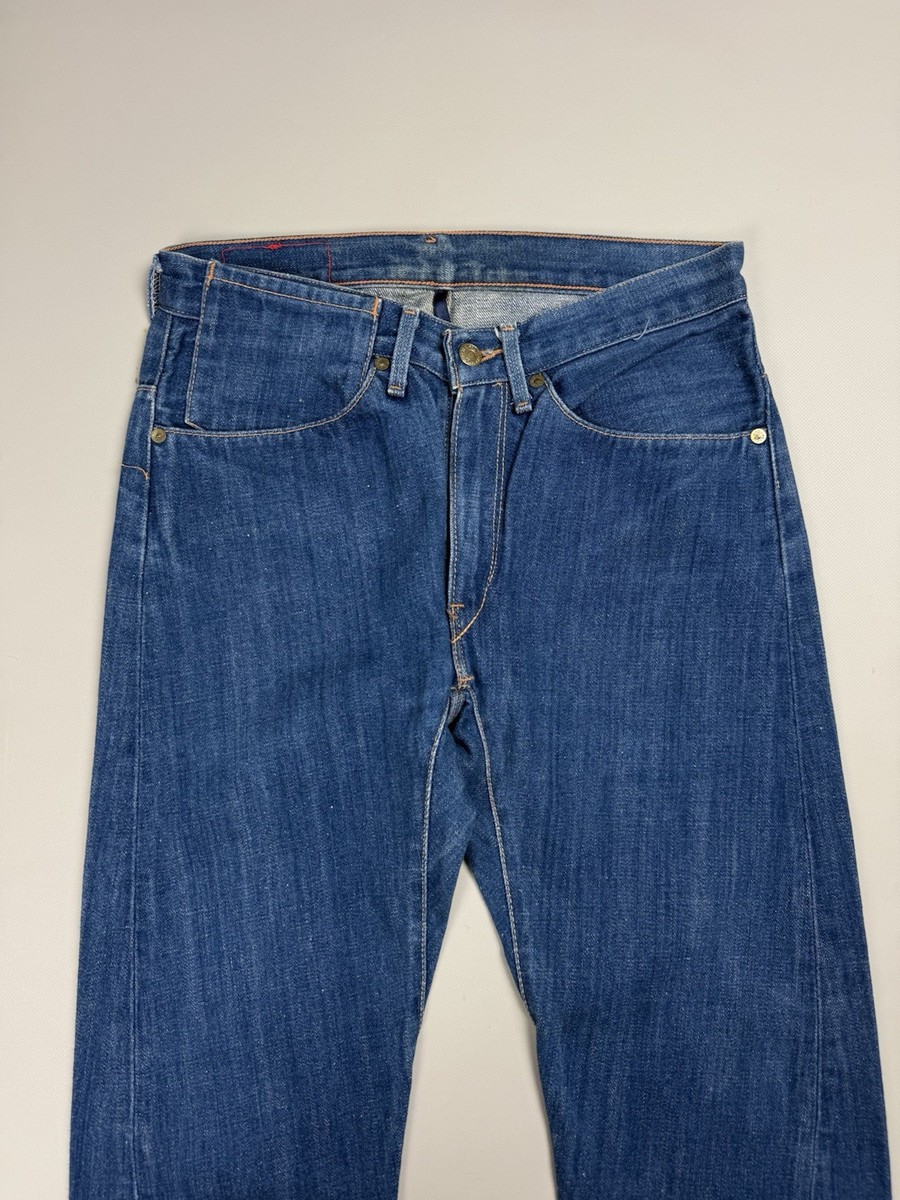 Rare Levis RED Vintage Blue Line Selvedge Workwear Denim