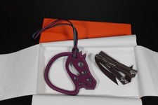 Hermes Two-Color Cheval Paddock Bag Charm