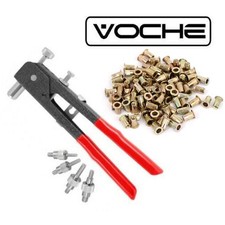 Voche 105pz Kit di utensili per inserti dado per rivetti filettati dadi per rivetti M4-M8