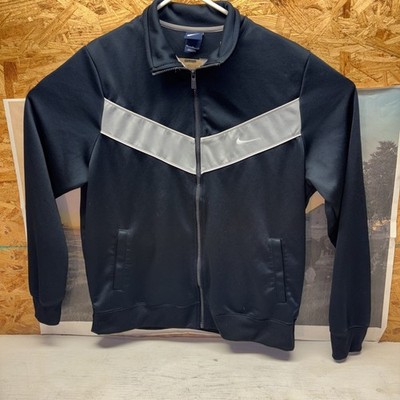 Mens Nike Full Zip Jacket Blue Size XL Blue Tag 90s Y2K Vintage