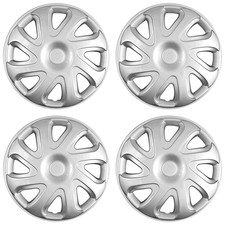 14 Push-on Silver Wheel Cover Hubcaps For 2000-2002 Toyota Corolla 14 Push-on Silver Wheel Cover Hubcaps For 2000-2002 Toyota Corolla