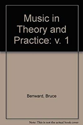 Music Theory and Practice Hardcover Gary C., Benward, Bruce White