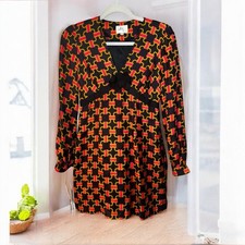 The Original Milly of New York Chain Link, Long Sleeve Dress Size 2, 100 