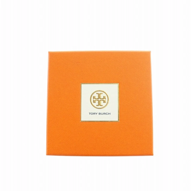 Y0719 Tory Burch Trb4005 Gy18 Orologio Donna Quarzo con Cintura in Pelle Logo Oro