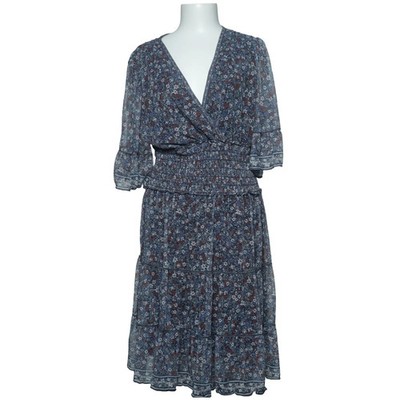 Max Studio, Kleid, Größe: XL, Blau/Rot/Weiß, Elasthan/Polyester, Blumen #X1c