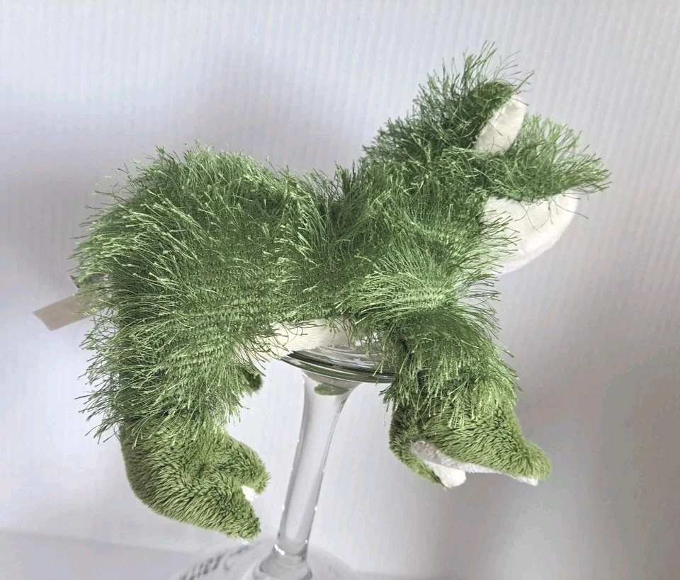 GANZ Frog Webkinz Green Plush Stuffed Animal 8" Toy HM001 No Code Soft Cuddly - Image 4 of 4