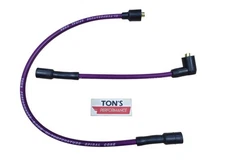 Ton's Purple 8mm Spark Plug Wires Harley XL 1986 - 2003 Sportster 883 83-03