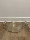Vintage PYREX #026 3 Quart Large Bowl Clear Glass Kitchenware Made In USA