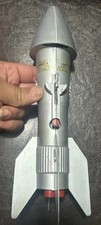 Vintage Berzac Astro Rocket Space Ship Mechanical Coin Bank 1957 WORKS