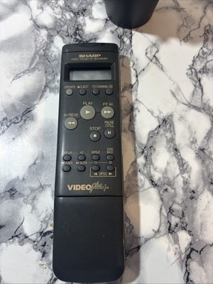 ORIGINAL ORIGINAL SHARP VCR GO980GE G0980GE FERNBEDIENUNG