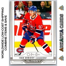 Ivan Demidov 2025-26 Upper Deck Series 1 Hockey O-Pee-Chee Glossy Silver #OG-22