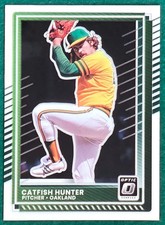 Catfish Hunter -  2025 Donruss Optic #12 - Oakland Athletics Baseball Card