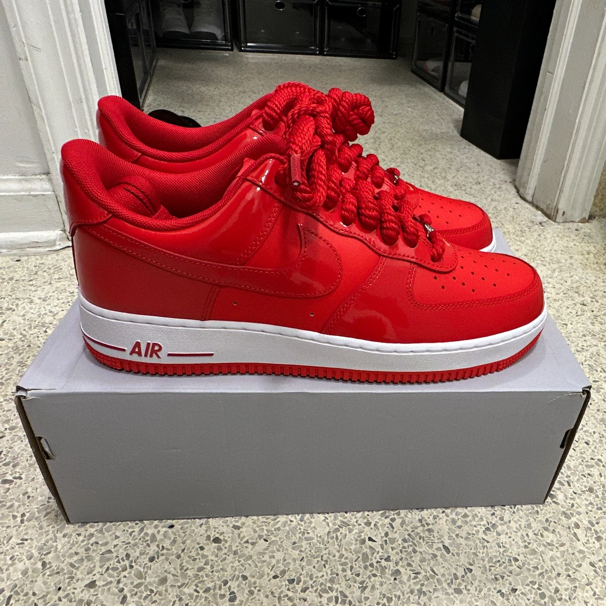 Nike Air Force 1 Low Red for Sale | Authenticity Guaranteed | eBay