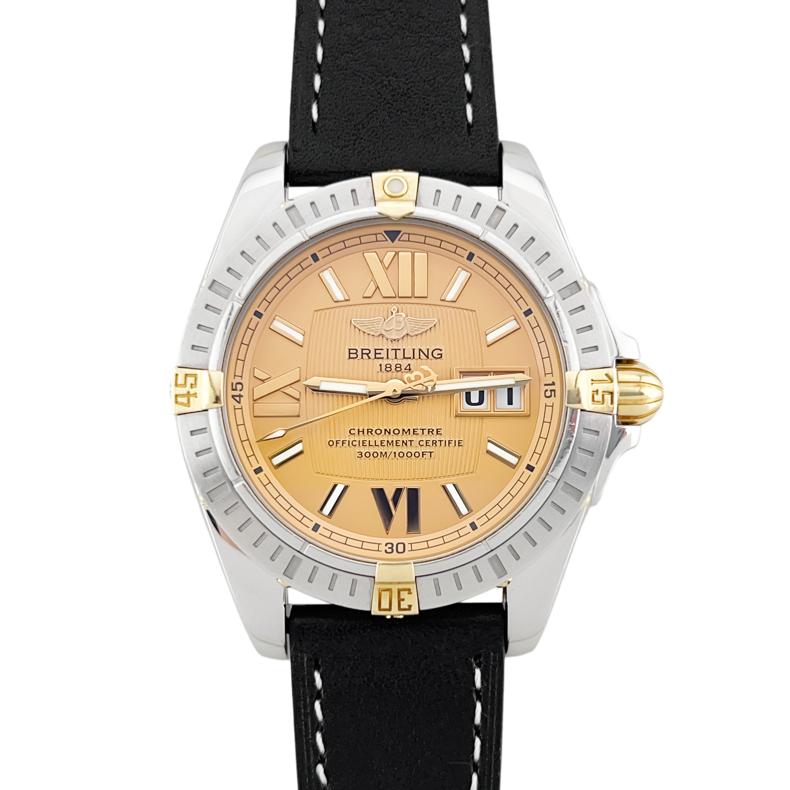 Breitling Windrider Cockpit 41mm 18k yellow gold & steel automatic ref. B49350
