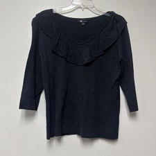 AB Studio Women’s Large L 3/4 Sleeve Sweater