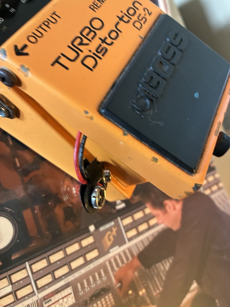 Vintage 1990 Boss DS-2 Turbo Distortion (Early Taiwan / Germanium