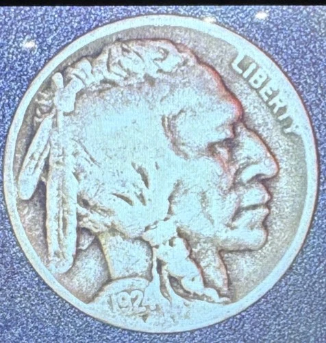 1924-S Buffalo Nickel G / VG  FREE SHIPPING