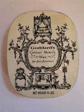 Vintage Goddard&rsquo;s Cabinet Makers Wax Lemon Verbena