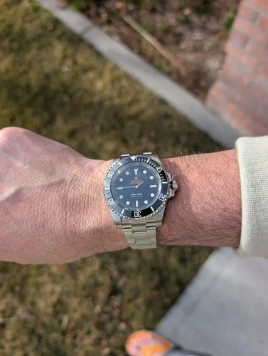 Custom Diver Watch w/ Vintage Rolex Cal 1600 Movement – Submariner Style 40mm