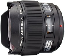 Olympus Zuiko Digital 2,5 / 8 mm Fisheye  Objektiv für Four Thirds Anschluss